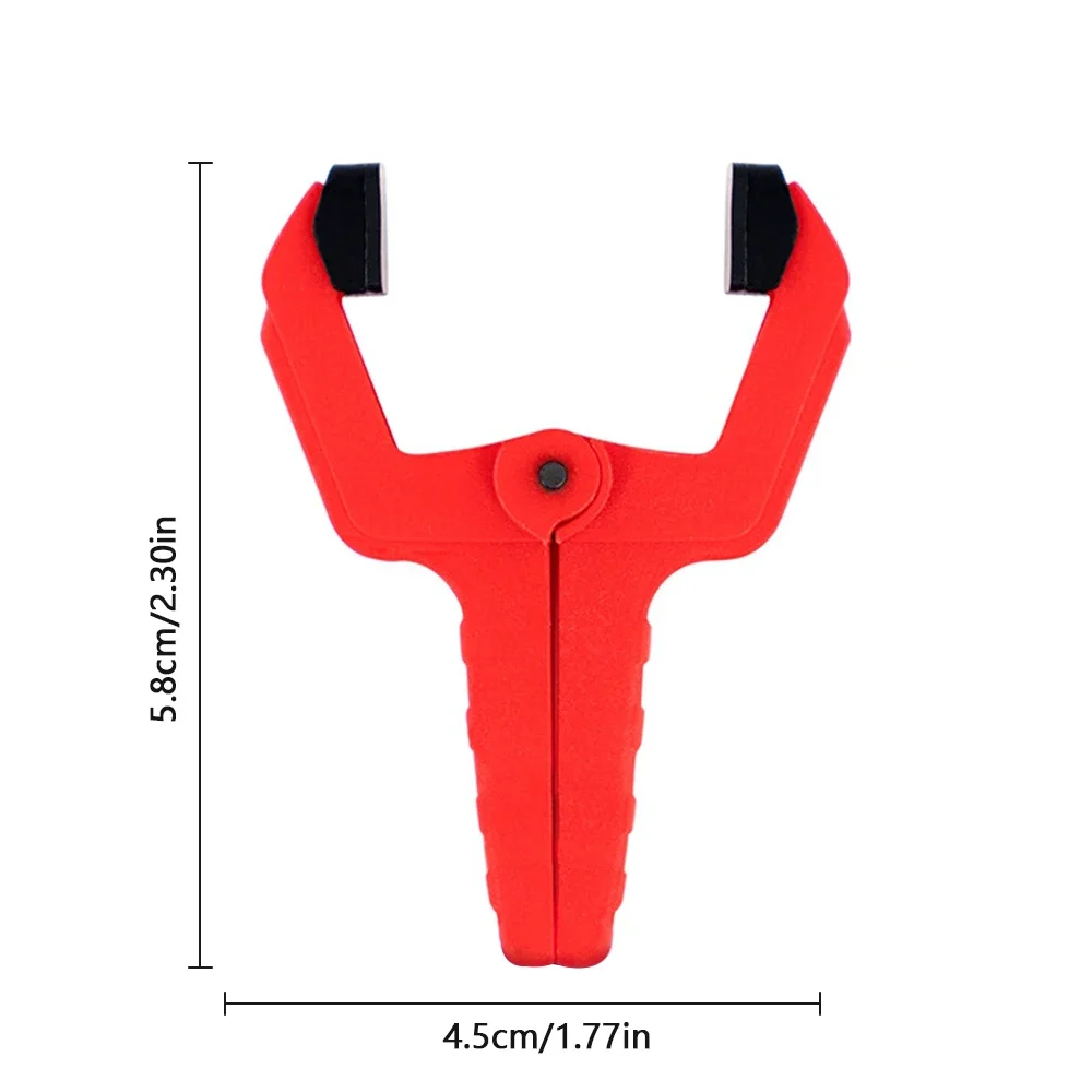 2pcs Seamless Auxiliary Clamps With Silicone Anti-Slip Pad Model Tools Kit Fit For Hobby Model Craft DIY Accessories