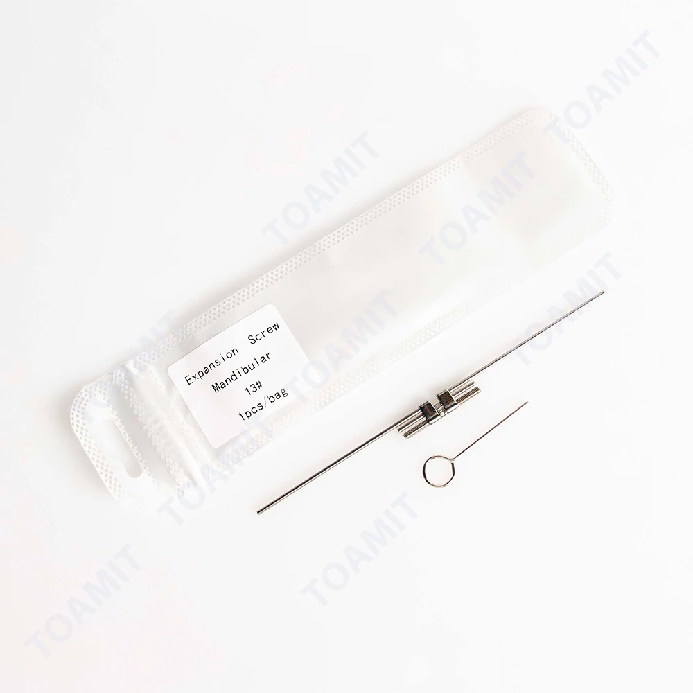 

Dental Expander Screw Orthodontic Palate Frame Type Expansion Stainless Steel 8/9/11/13mm Rapid Dentistry Tools Adjustment Brace