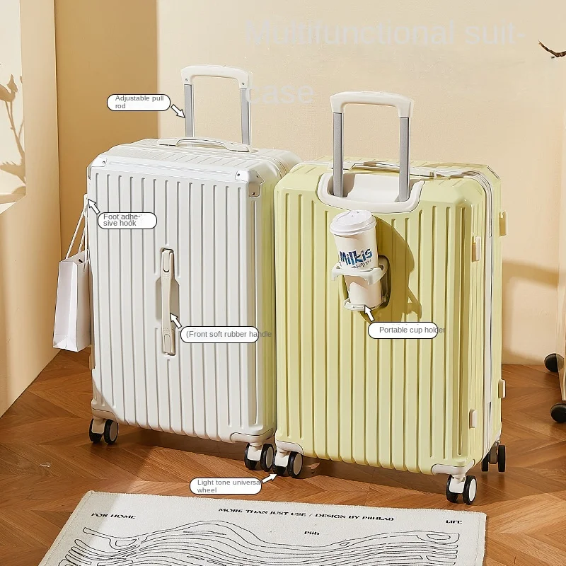 New Trend Multifunctional Luggage Box Trolley Box 20 Inch Boarding Case New Code Travel Box 24 Large Capacity Unisex