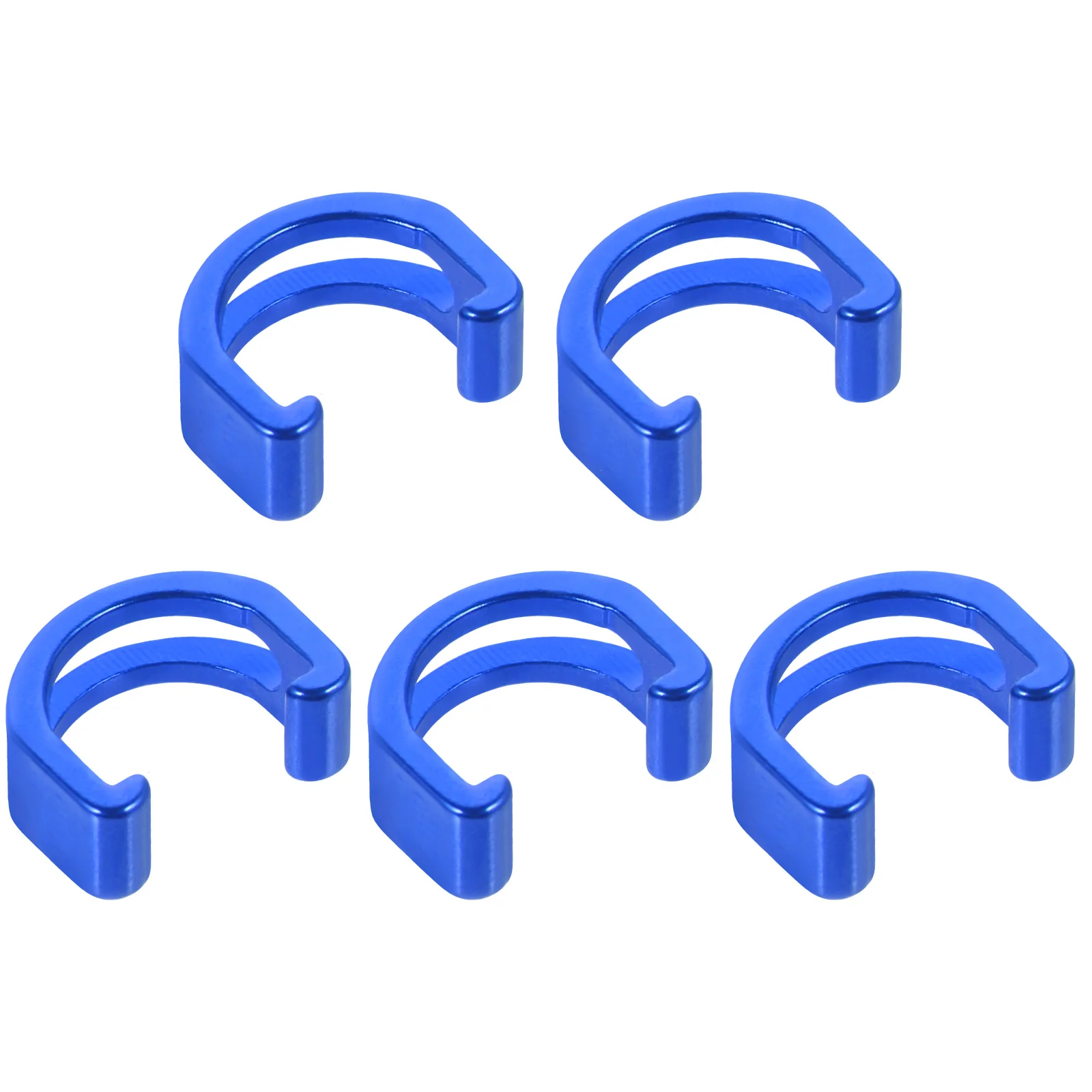 

5pcs Bicycle Wire Clamps C-Clips Anti-Rust Strong Tubing Clips Brake Line Fixing For Road Bike Folding Bike