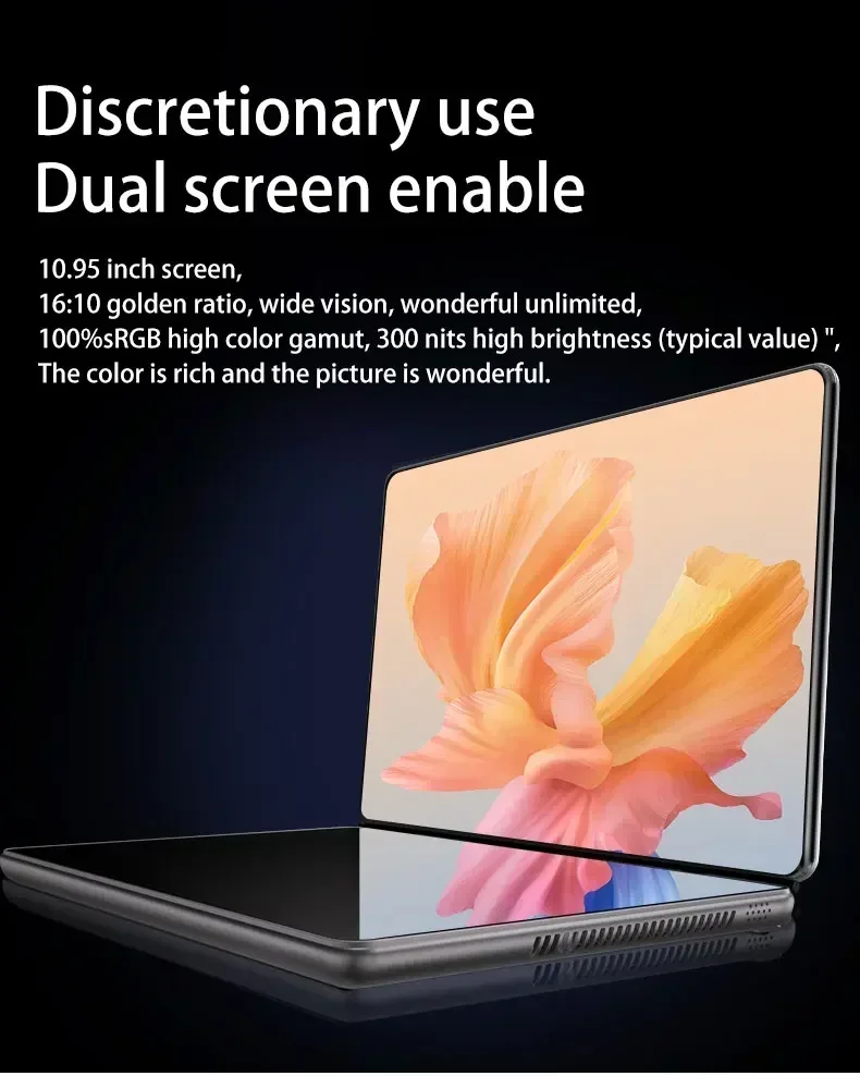 DS18 كمبيوتر صغير بشاشة تعمل باللمس كمبيوتر محمول Intel Core I3-1215U Windows 11 DDR4 16/32GB M.2 2280 SSD WIFI6 BT5.2 10.95 "كمبيوتر محمول مزدوج #4