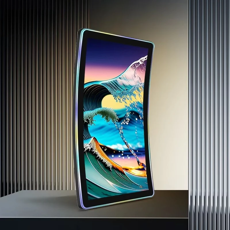 32-Zoll-LCD-Touch-Industrie-Spieldisplay mit gebogenem Bildschirm