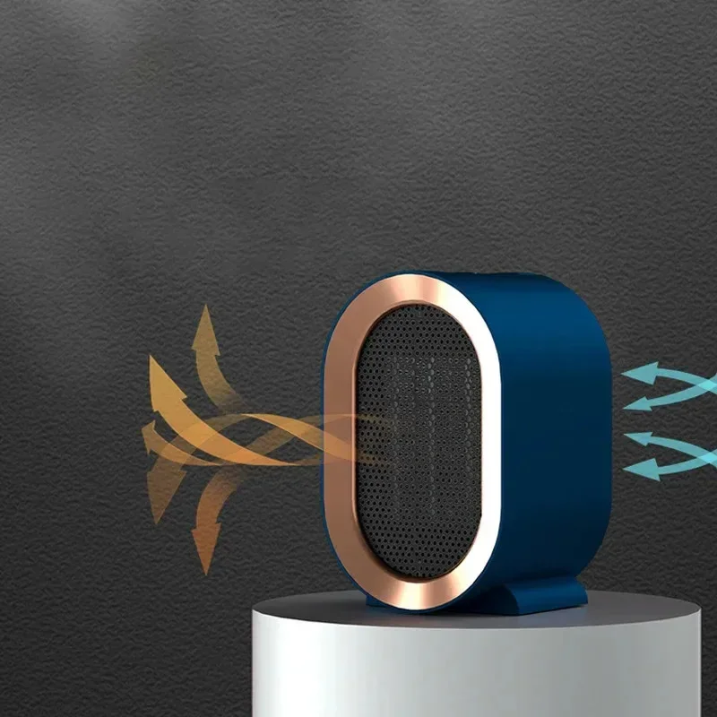 1200 واط سخان كهربائي المحمولة سطح المكتب مروحة ومدفأة التدفئة الدافئة منفاخ الهواء مشعاع صغير المنزل مكتب آلة تدفئة لفصل الشتاء