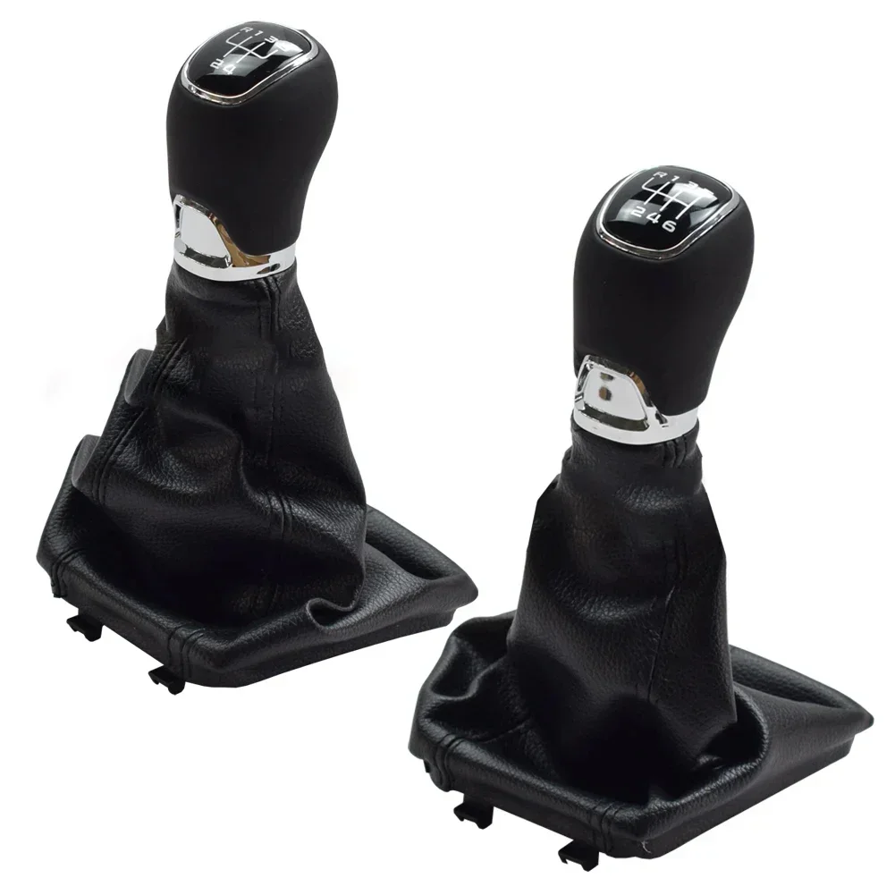 

For Skoda For Octavia 2 A5 For A6 2004-2012,for Skoda For Fabia Mk1 2000-20082004-2012 5/6 Speed Car Gear Shift Knob With Boot