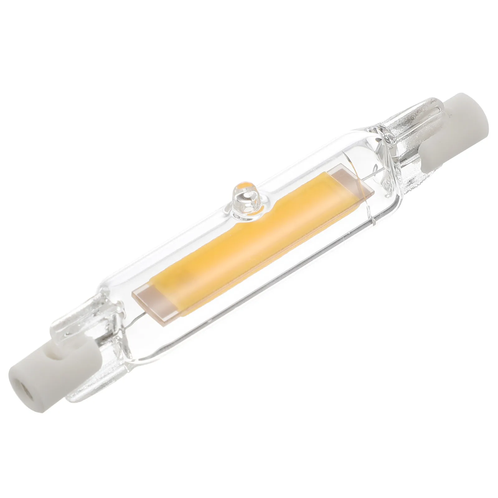 110V 118Mm 10W R7s LED Bulb Double Ended Floodlight Halogen Equivalent Instant on No Flicker Glass Tube J Type LED Cob Light