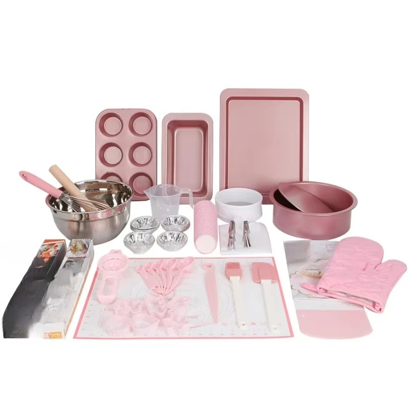 

Complete Cake Baking Set Tools Beginner Adult Baking Sheets Baking Pan Set Tools Cake Tools