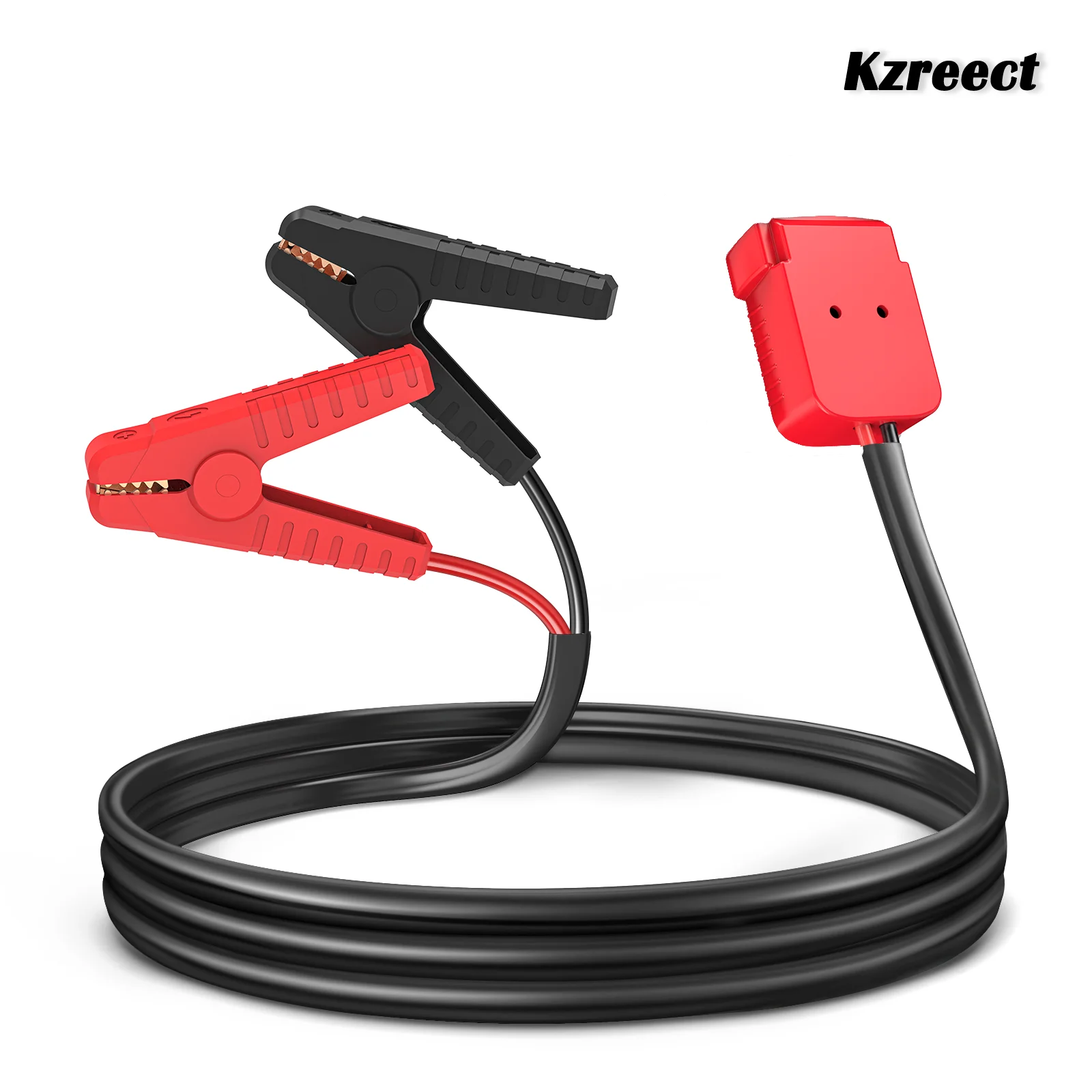 

Kzreect Portable Emergency Car Jump Starter Adapter Compatible with Mil-wau-kee 18V Battery, 8AWG 5.9FT Jump Starter