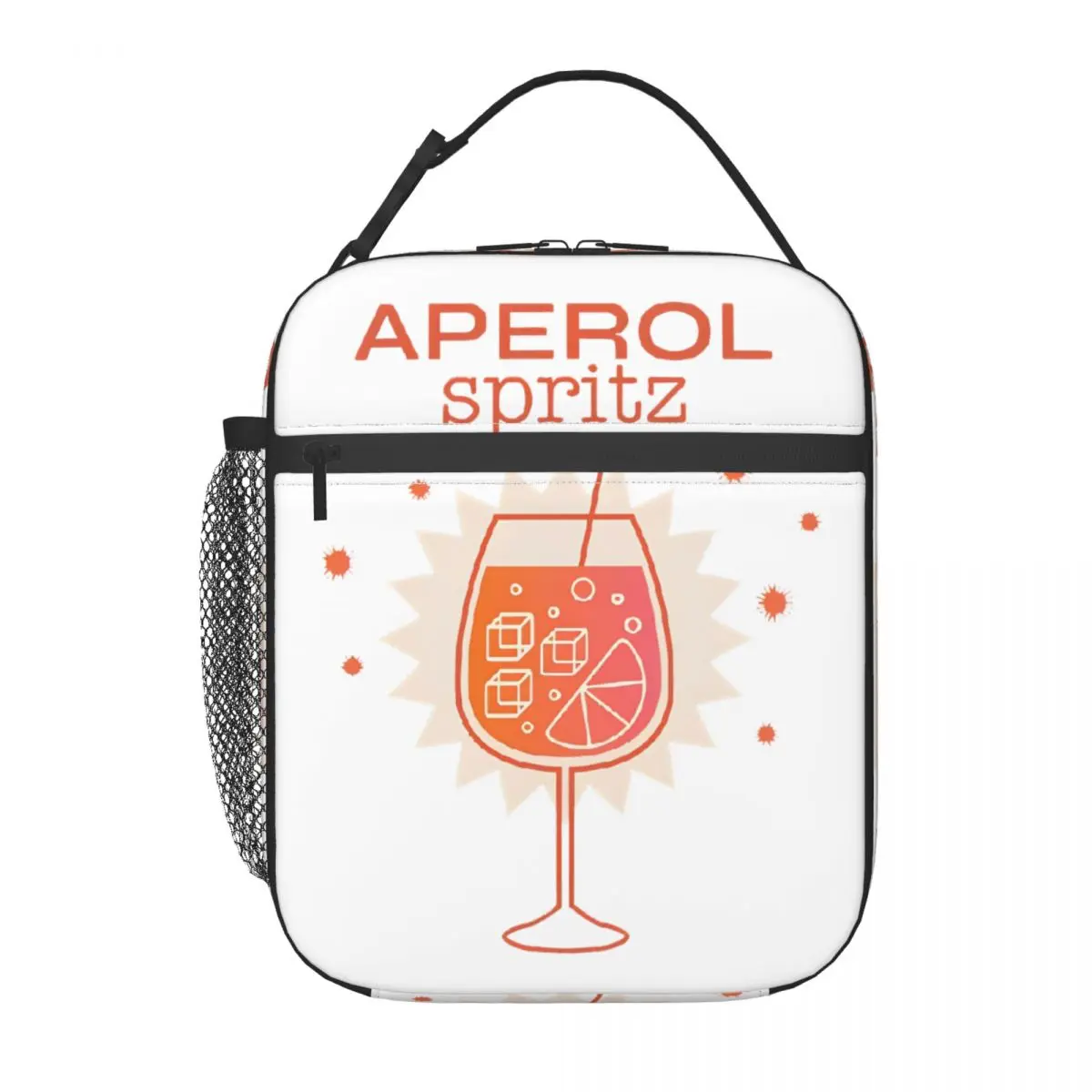 Aperols Spritz 58346231 borsa per il pranzo isolata contenitore per alimenti dispositivo di raffreddamento termico portatile Bento Box per Picnic