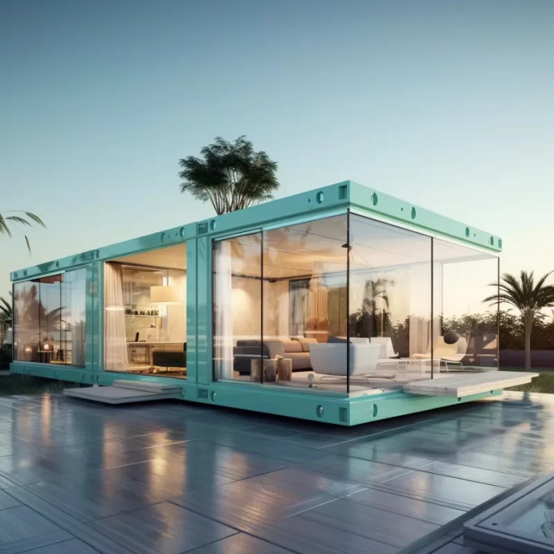 YG 20/40ft منزل حاوية منزلية صغيرة عالية الجودة هيكل فولاذي مسبق الصنع منزل حاوية سقيفة الماشية مستودع