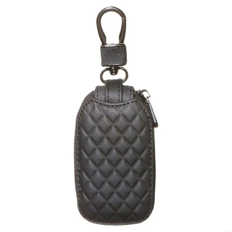 Multifunctional Keychain Wallet For Car Make Of Soft PU Leather Prevents Scratches On Bag