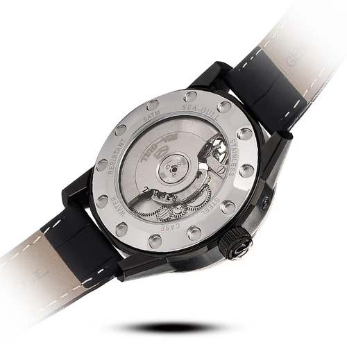 Imagen 2 del producto Seagull-reloj Automático para hombre, pulsera mecánica con volante de inercia hueco, resistente al agua, de 43MM y 50M, 328/1328