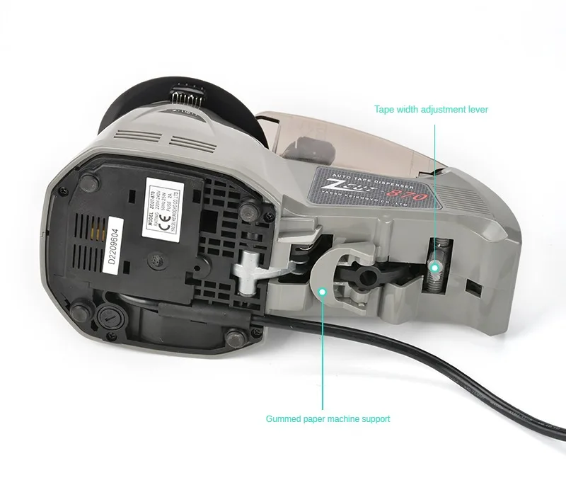 

ZCUT-870 Carousel Tape Dispenser Electric Packing Tape Cutter 110-230V 18W