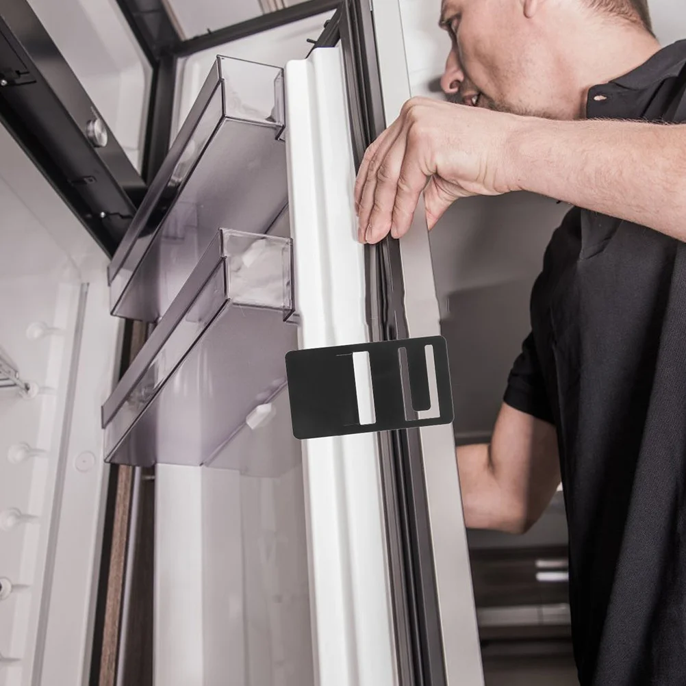 2 قطعة مقاطع قفل باب الثلاجة ل Rv Abs قفل آمن متوافق مع نماذج Dometic Dm26Xx Dm28Xx باب الثلاجة Rv