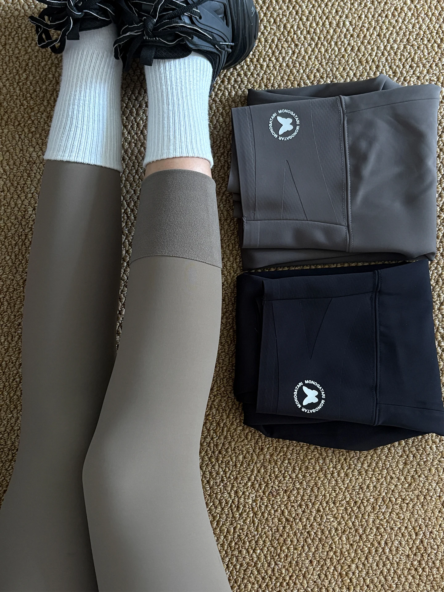 

Женские утепленные флисовые леггинсы с высокой талией для йоги, осенне-зимние, новые, с эффектом утяжки живота и подтяжки ягодиц