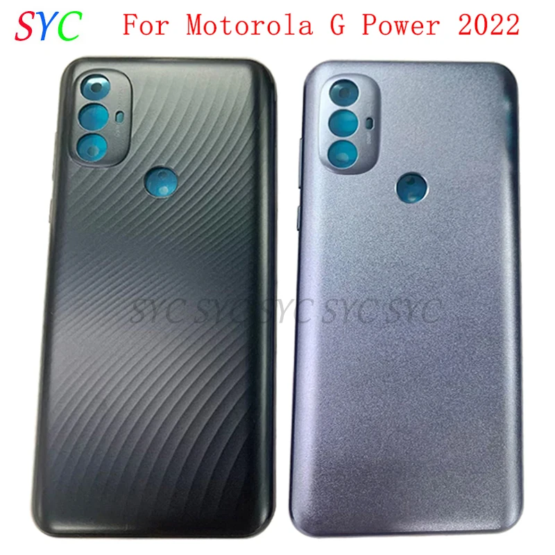 

Rear Door Battery Cover Housing Case For Motorola Moto G Power 2022 Back Cover Repair Parts