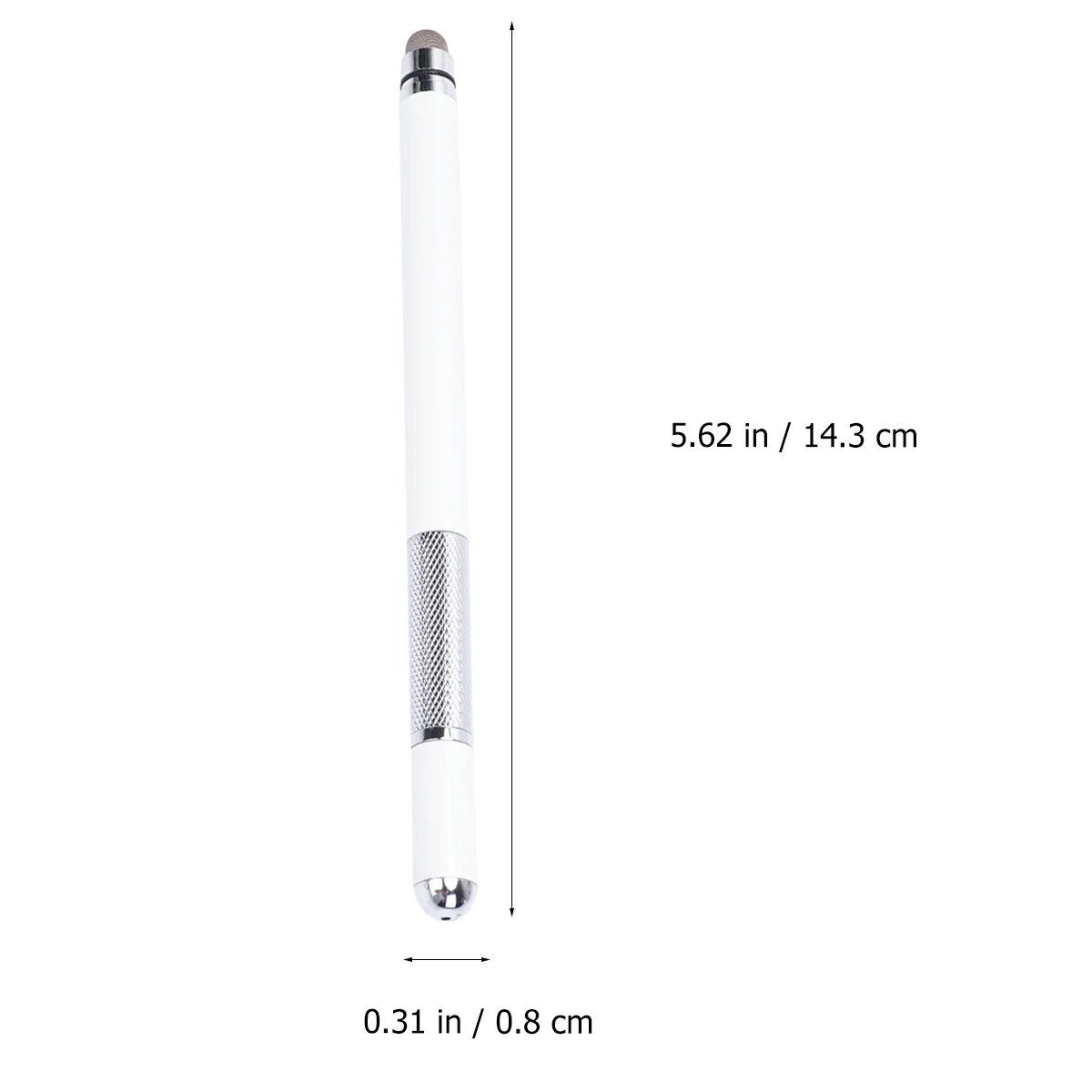 Double Tip Capacitive Stylus Pen Metal Touch Screen Disc For Phone Tablet Drawing Writing Note-Taking Screen Pens Disc