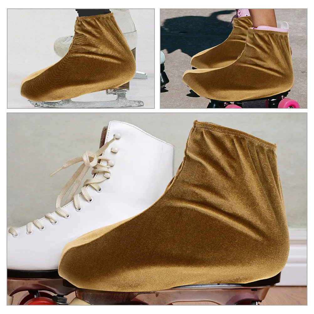 

1 пара чехлов для коньков, эластичные защитные чехлы для коньков, для хоккейных коньков, роликовых коньков, для улицы, износостойкие