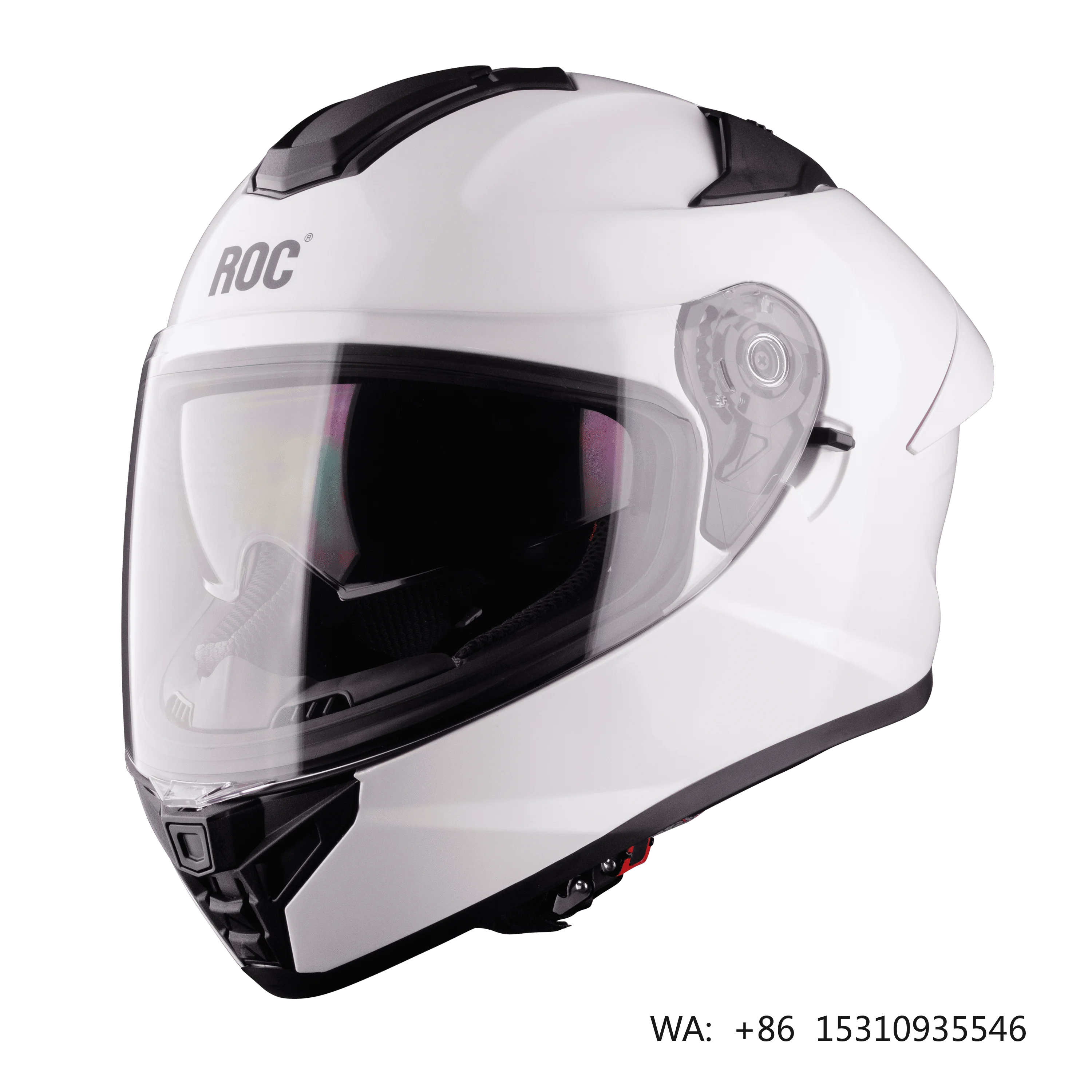 

New Vietnam-Manufactured R11 Fullface Motorcycle Helmet ABS PC High Quality Double Visor DOT Approved Size XL