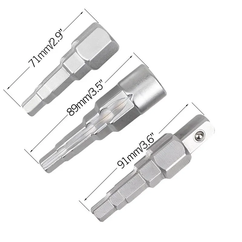 Durable Radiator Spanner Multiused Home Supplies Nipples Radiator Carbon Steel Ratchet Spanner 10-21mm Stepped Wrench Hand Tool