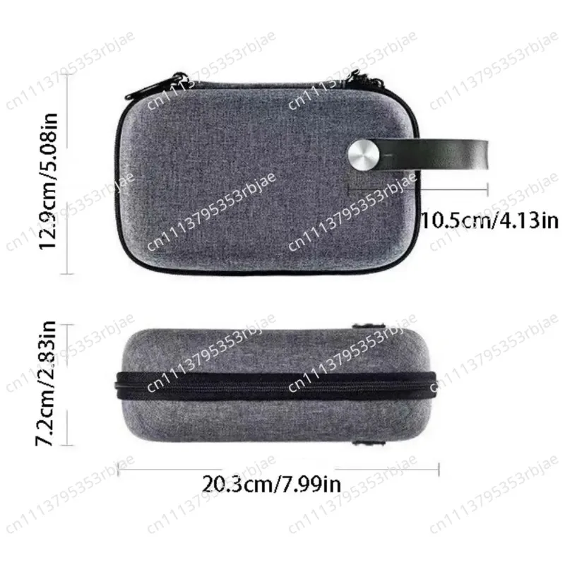 Caja de Cables Portátil y Organizador de Viaje con Compartimentos