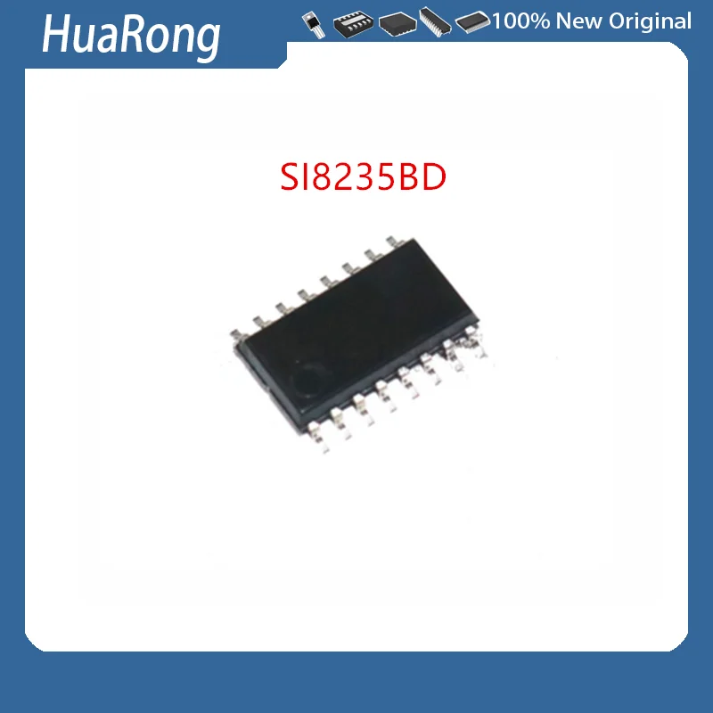 5Pcs/Lot   SI8235BD SI8235  8235BD  MDP16 DP16 SOP-16