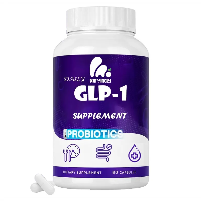Probióticos y enzimas digestivas 200 mil millones de CFU de probióticos, Plantago Asiática - Cápsulas de apoyo inmunológico Gut Digestive