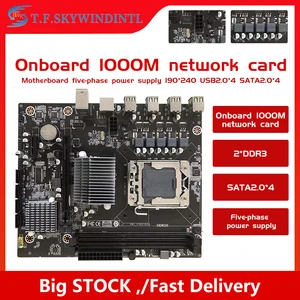 Motherboard -Desktop für Xeon, LGA, Socket 1366, DDR3, Reg, ECC, x5675, x5690 8 Hauptverkauf x58 Motherboard - №3