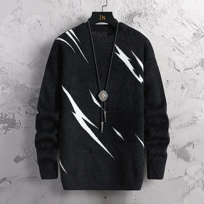 New Brand Cashmere Sweater Men Clothing Hip Hop Mens Sweaters Winter Thick Warm Pull Homme High Quality Turtleneck Male Pullover