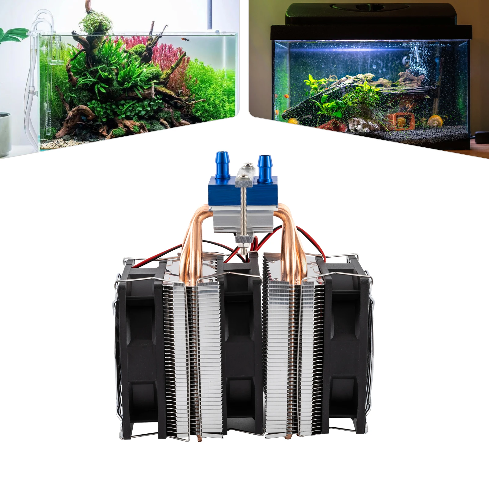 30L Water Cooling Machine Fish Shrimp Tank Aquarium Water Chiller 120W 12V New