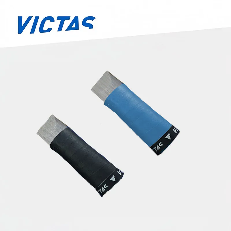 VICTAS Table Tennis Racket Grip Glue Tape Non-Slip Sweat Absorbent Blue Black Ping Pong Handle Glue Tape for Racket Handle