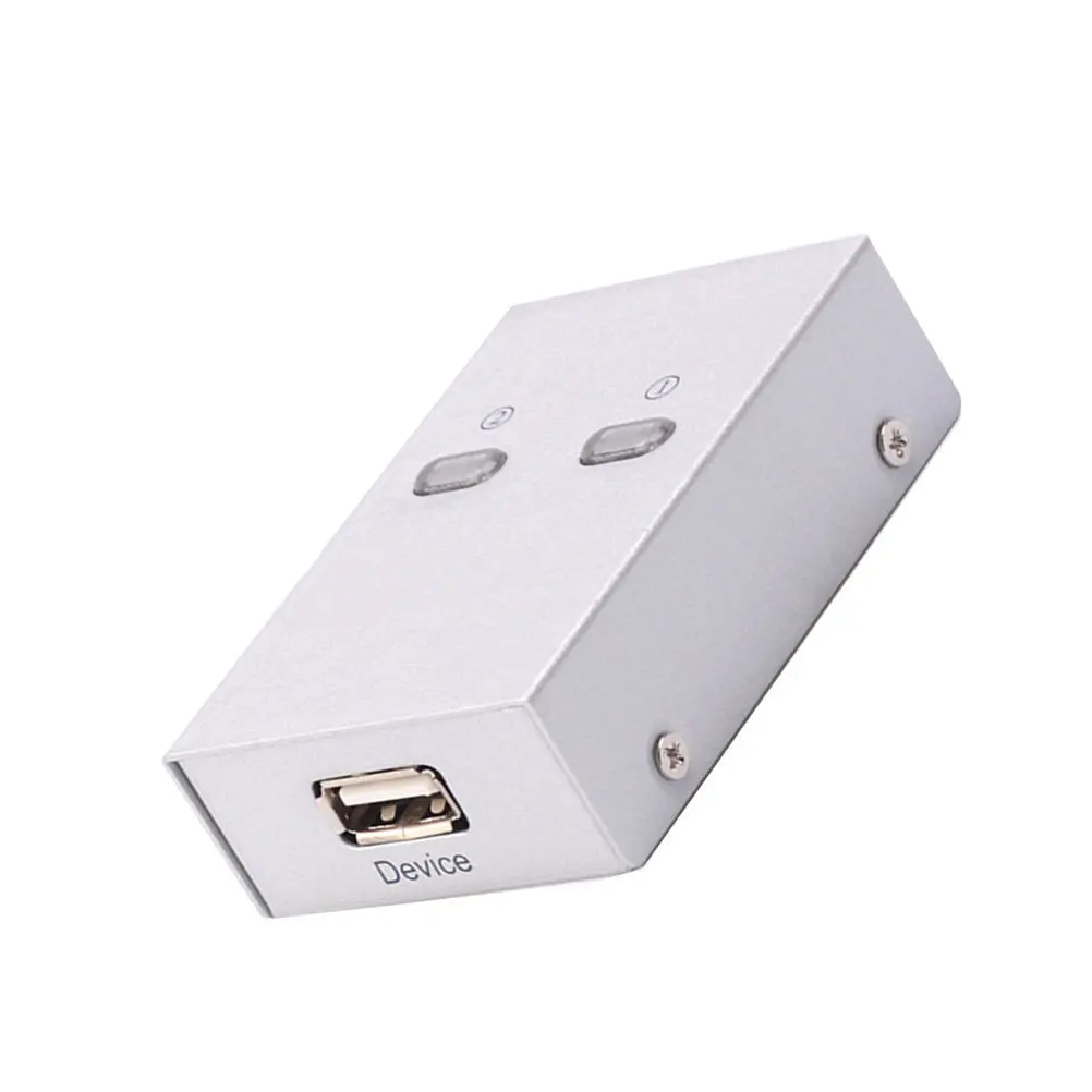 USB 2.0 Printer Scanner Sharing Durable Selector Automatic Device for Pc Small Office Home Use Sharing USB Selector