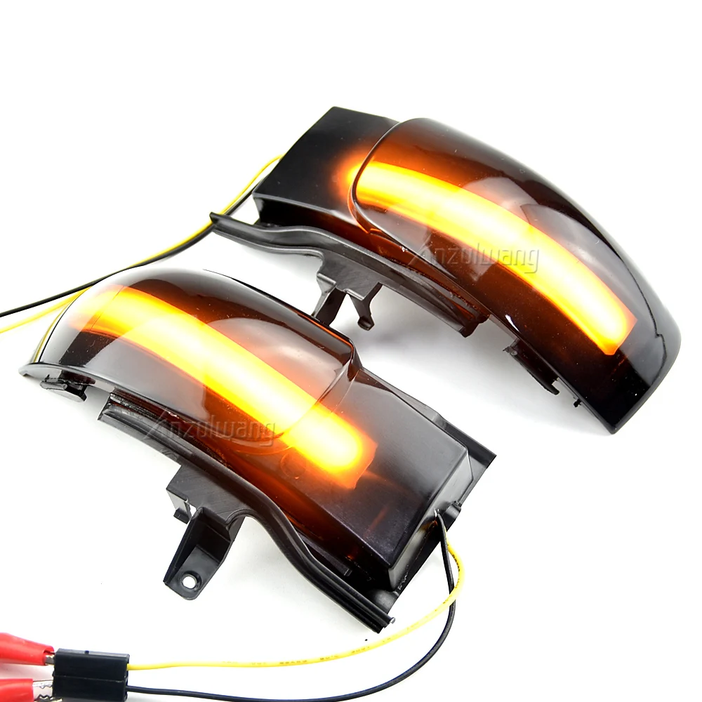 2x Dynamic Blinker For VW Touran 1T1 1T2 2003 2004 2005 2006 2007 2009 LED Turn Signal Light Side Lamp arrow mirror indicator