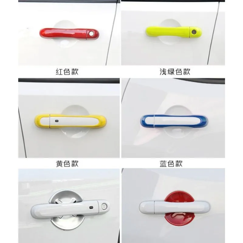 color / Exterior Modification Colletion Door Handle Bowl Decorated Protective Cover For Jeep Renegade 2016 2017 2018