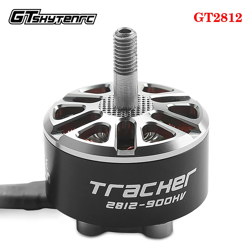 

GTSKYTENRC GT2812 2812 900KV/1115KV Бесщеточный двигатель с валом из титанового сплава, совместимый с пропеллером 7-8-9 дюймов для RC FPV Drone