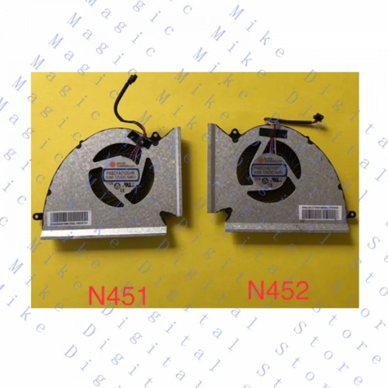 

UU для MSI GP76 GP76 GE76 Вентилятор охлаждения процессора и графического процессора PABD1A010SHR N451 PABD1A010SHL N452