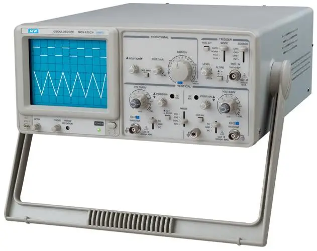 

MOS-650CH Two-Channel Analog Oscilloscope Dual Trace Digital Oscilloscope Economical Oscilloscope