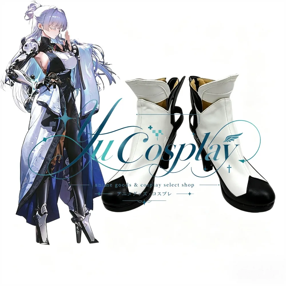 Nayuta Cosplay Shoes High Heel Anime Game Boots Plus Size Custom Convention Footwear