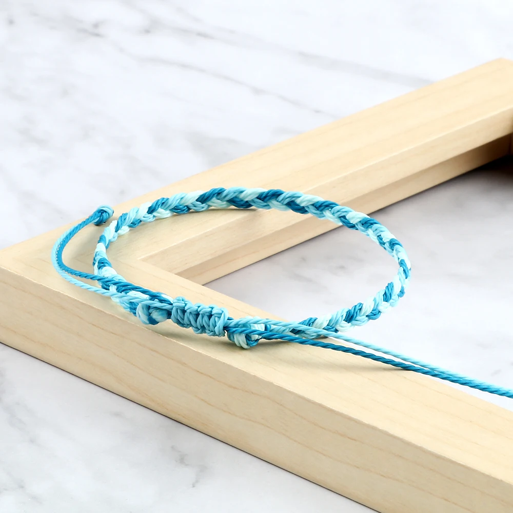 Multi Farbe Wasserdichte Wachs Faden Geflochtene Armbänder Für Frauen Männer Tibetischen Buddha Glück Armband Paar Armreif Freundschaft Schmuck – Detail 7