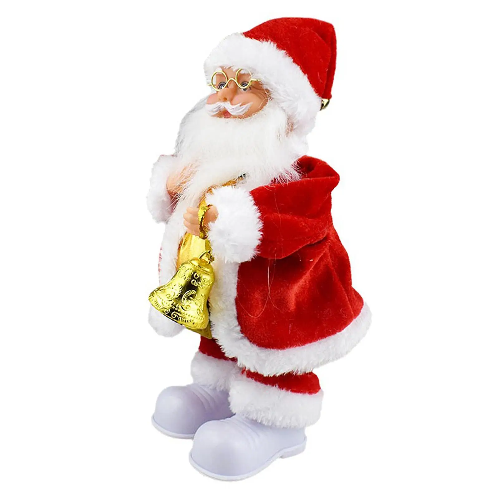 Babbo Natale elettrico, bambola di Babbo Natale di Natale, regalo di Natale, decorazione natalizia per interni