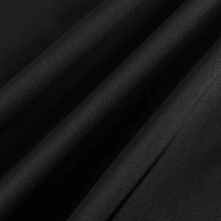 Linad Street Chic Black Satin Drawstring Skirts Woman 2026 Vintage Slim High Waist Straight Skirts Casual Lace Up Skirt Female
