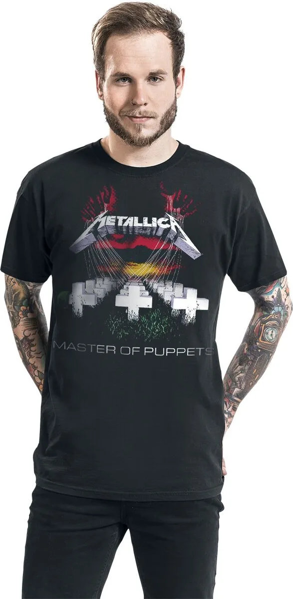 تي شيرت جديد من Master of Puppets _ Metallica فاخر عالي الجودة لكل من الرجال والنساء قميص Y2k 2026 صيفي #5