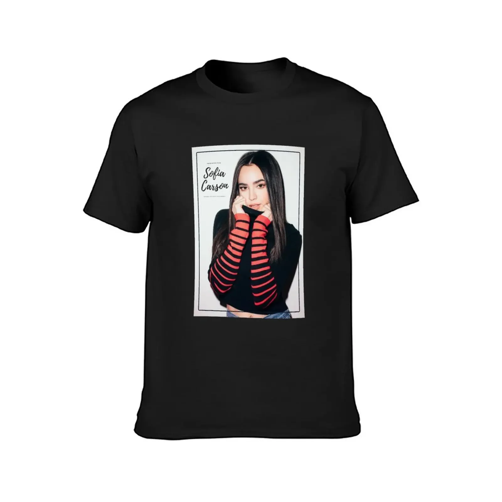 Sofia Carson T-Shirt anime figures oversized t shirt shirts graphic tees Men's t-shirt