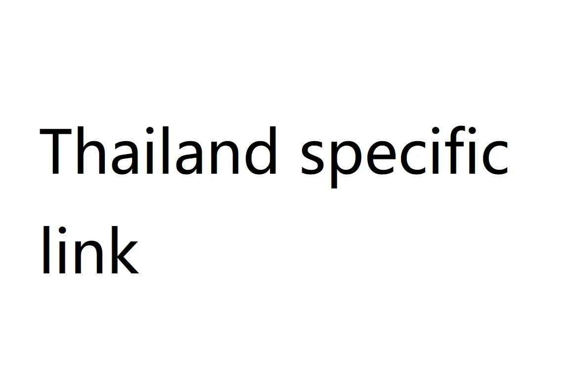 

Thailand specific link