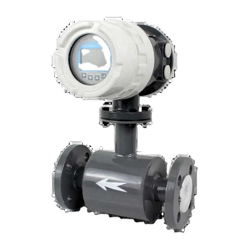 2026 SenTec FME800 Industrial Chemical Wastewater Magnetic Sewage Flow Meter Liquid Control Digital Water Electromagnetic Flowme
