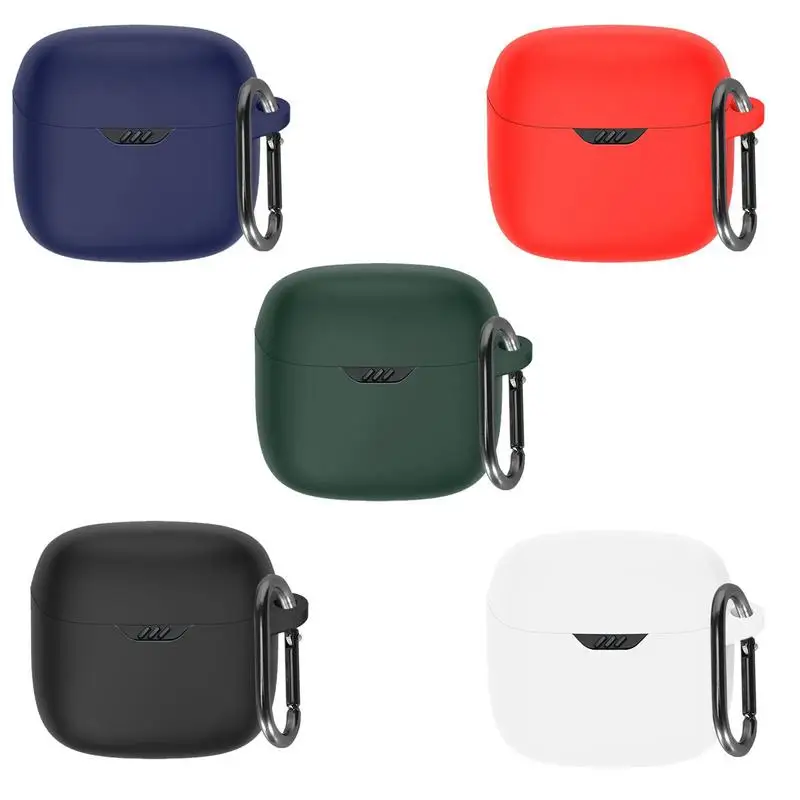 ForJBL TUNE FLEX Shockproof Earphone Case Solid Color Matte Hard PC Protective Cover ForJBL TUNE FLEX Fashion Plain Headset Case