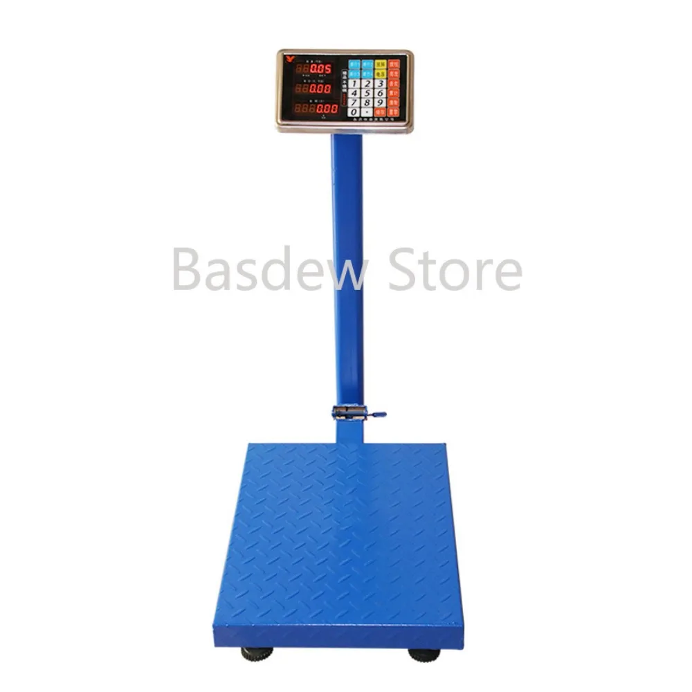 

Electronic Scale 100kg/150kg/200kg Electronic Platform Balance 300kg Platform Scale 600kg Weighing Pricing