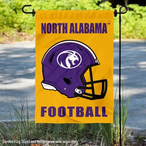 UNA Lions Football Helmet Garden Yard Banner hhp