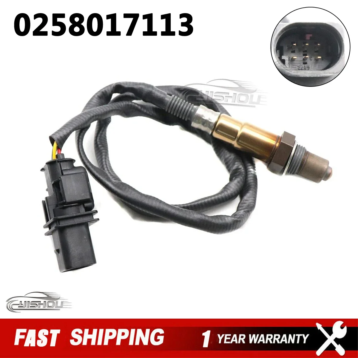 

0258017113 Лямбда-зонд O2 для MINI Cooper Hatchback CITROEN BERLINGO C3 C4 Picasso PEUGEOT 207 208 308 508