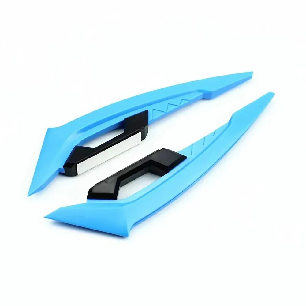 1pair Motorcycle Modification Motorcycle Wind Wing with Adhesive Sticker Motorcycle Accessory Motorcycle Winglet Aerodynamic
