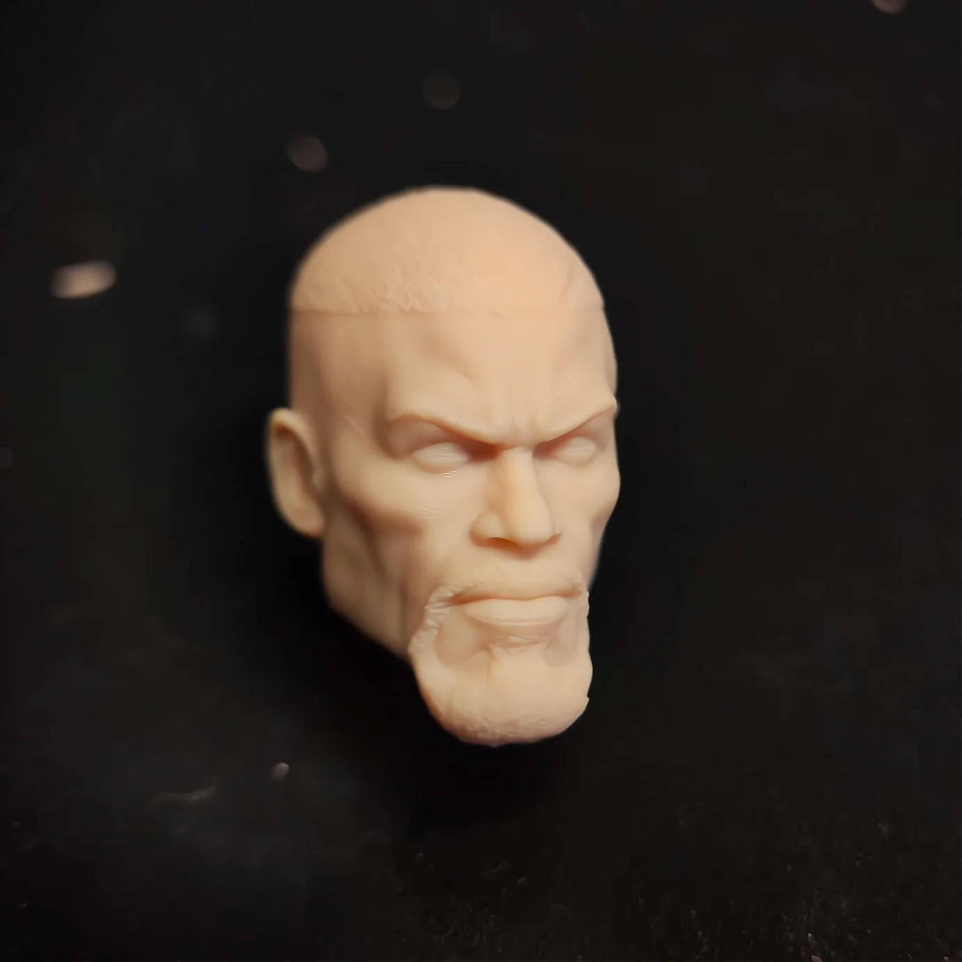 HL1429 DIY Customized 1/18 1/12 1/10 Eric B Unpainted Head Sculpt for 3.75